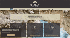Desktop Screenshot of inkasso-goldbach.com